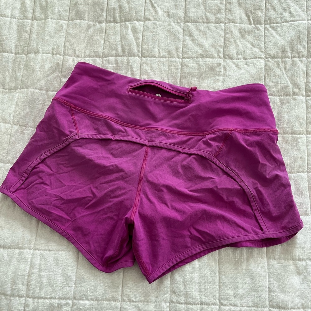 Lululemon speed shorts